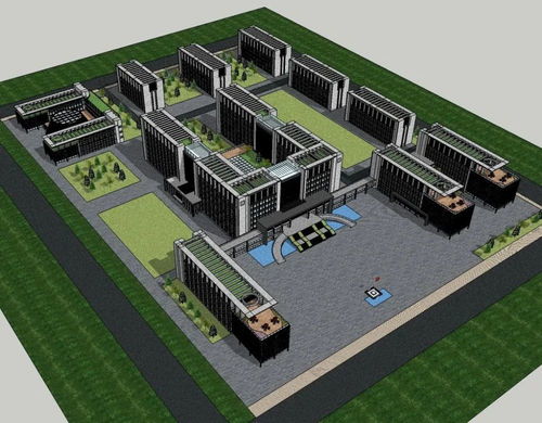現代企業總部多層辦公建筑設計 基于SU模型的建筑信息模型技術開發實踐